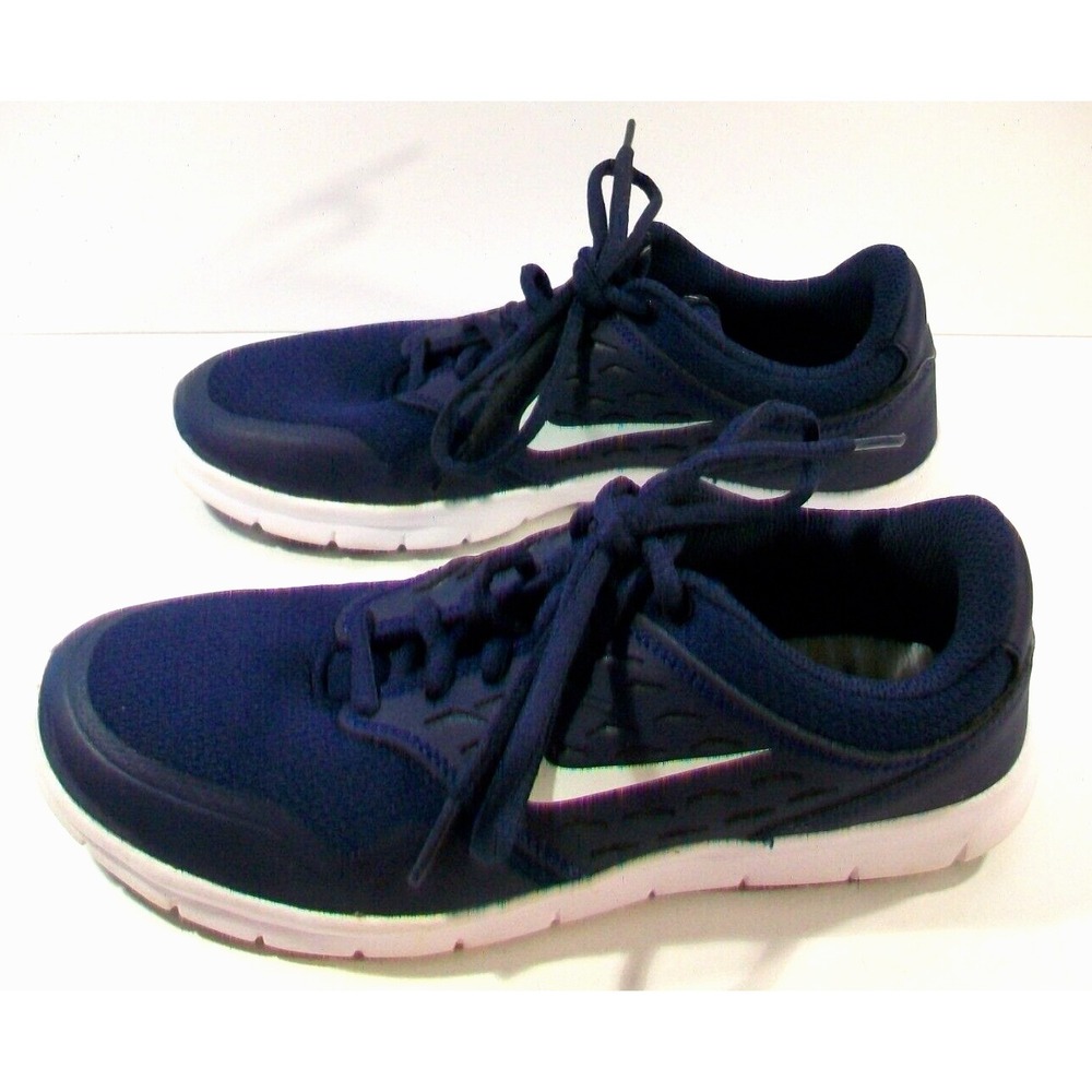 Women's Nike Dual Ride System Running Shoes, Sz 6, Navy Blue Sneakers